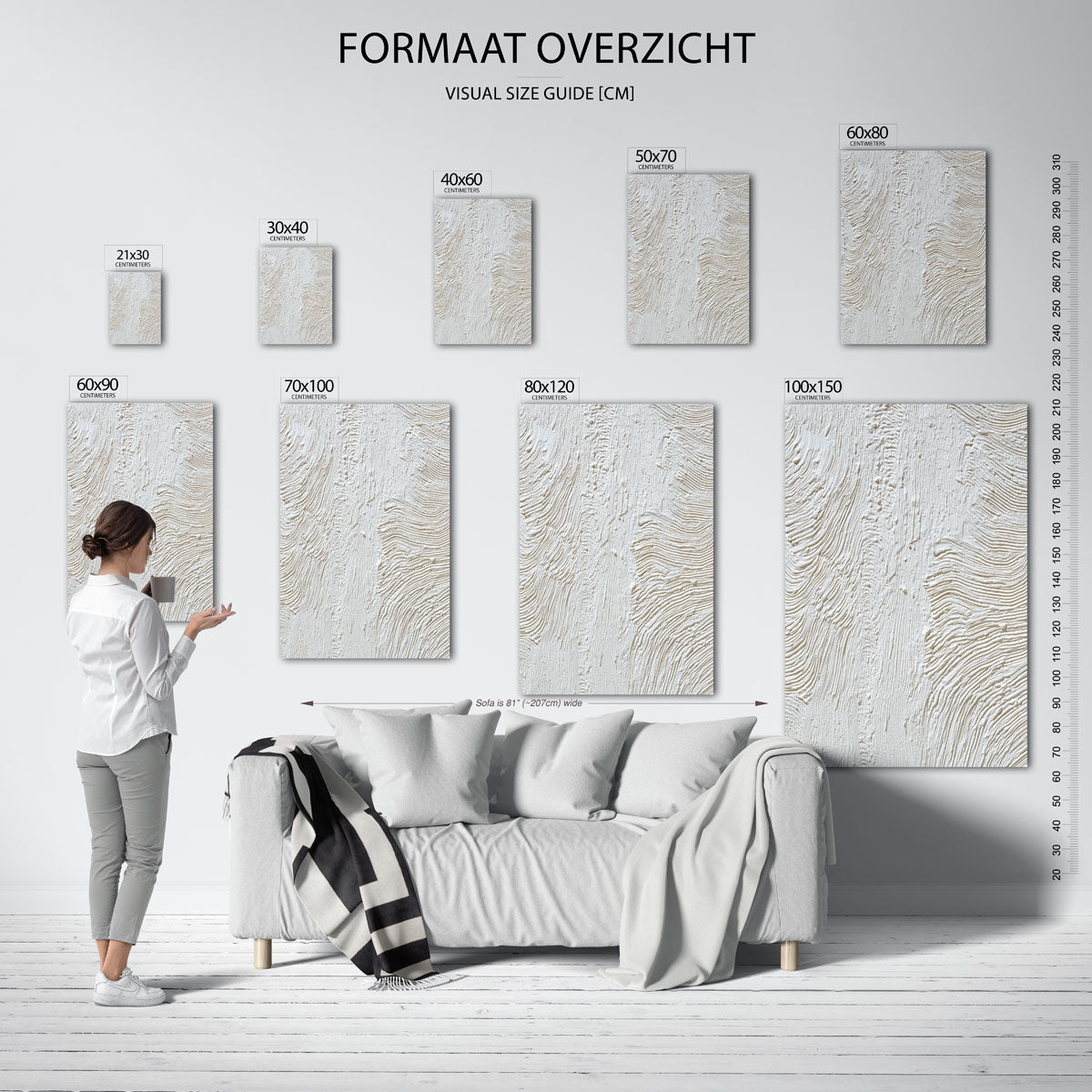 Textuurpatronen Poster