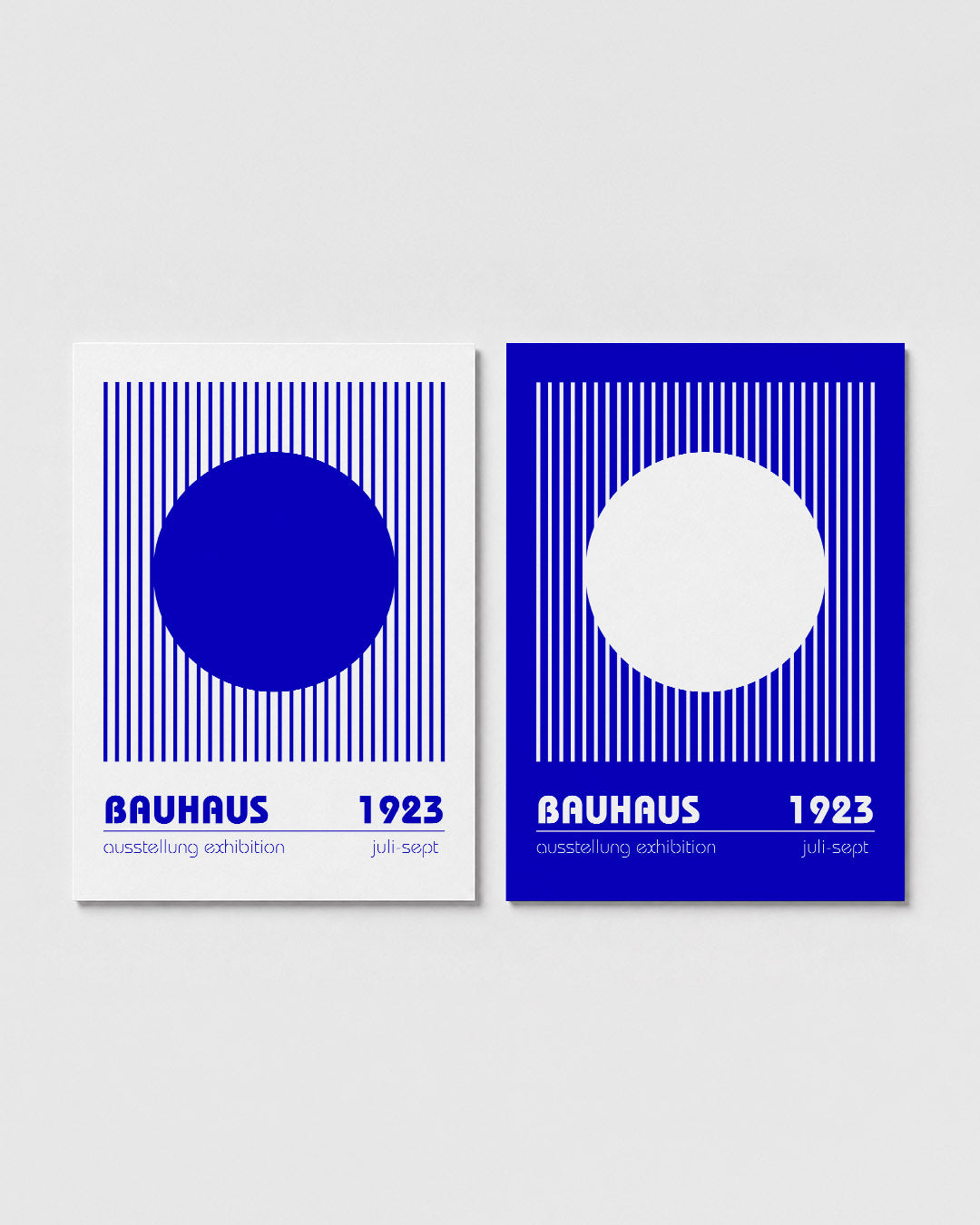 Cirkel en lijnen Posterset