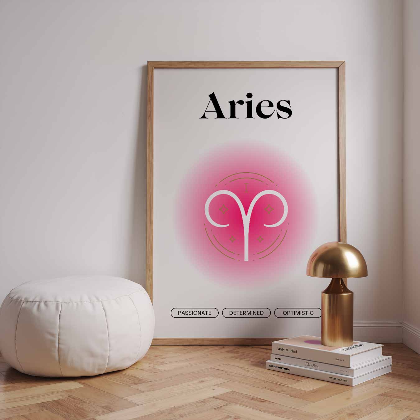 Ram Sterrenbeeld Poster-WallArtistic