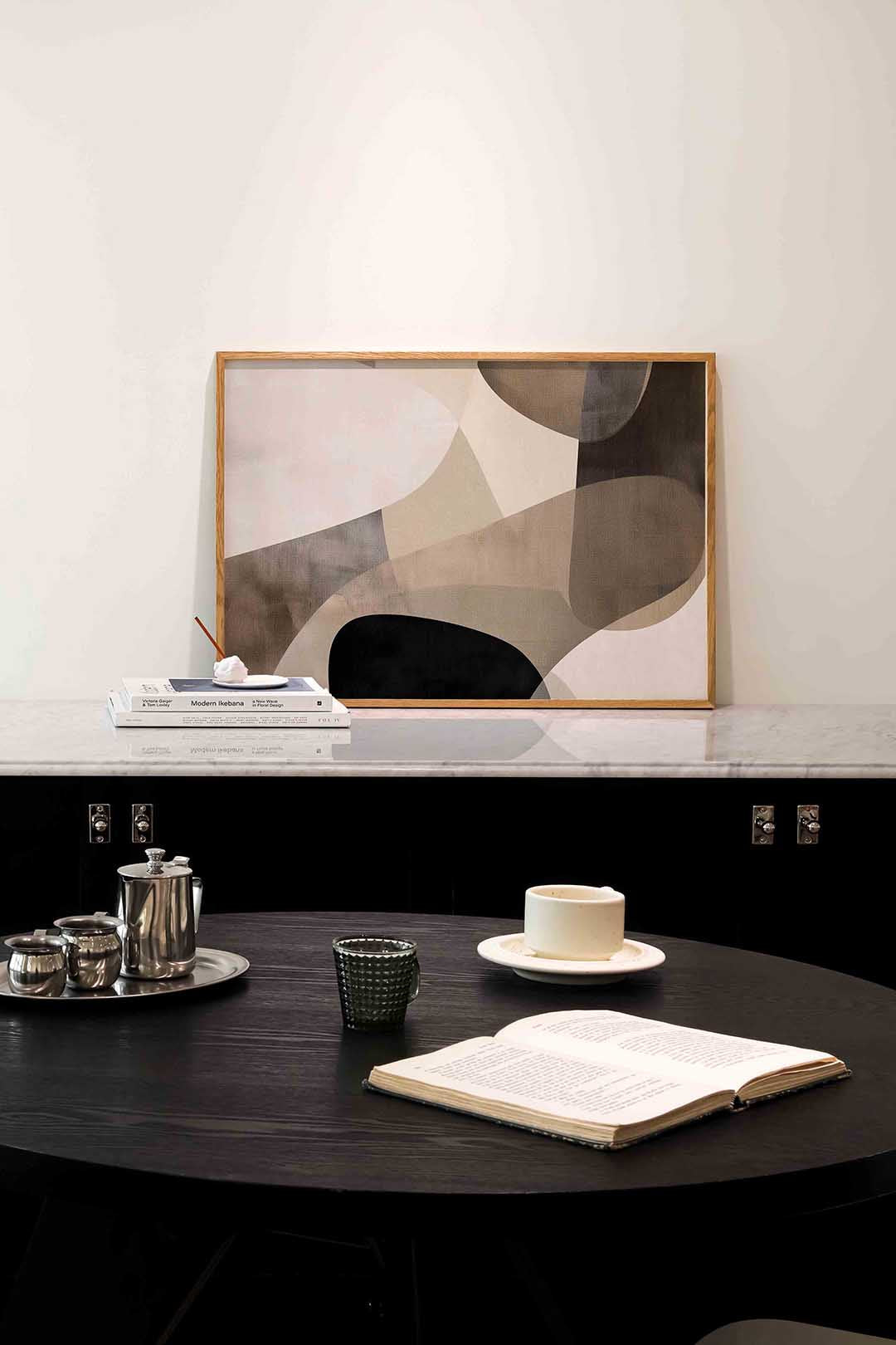 Abstracte vormen Poster