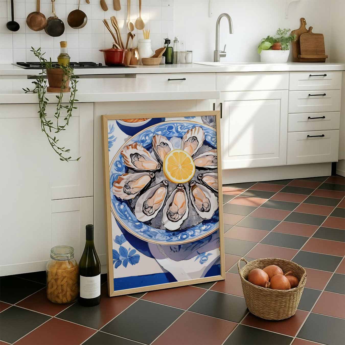 Stijlvolle Zeevruchten Poster-WallArtistic