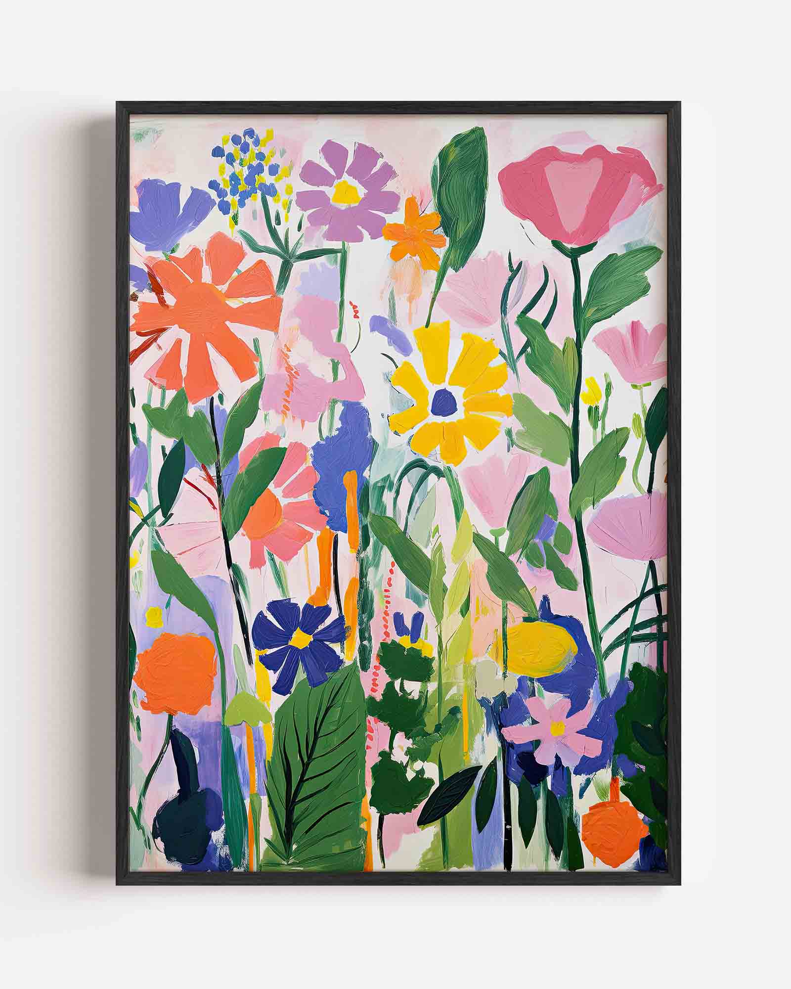 Bloemen in felle kleuren Poster