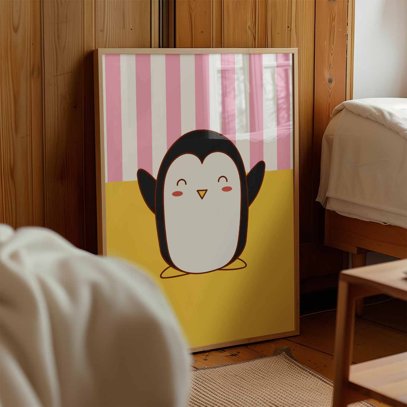 Schattige Pinguïn Poster-WallArtistic