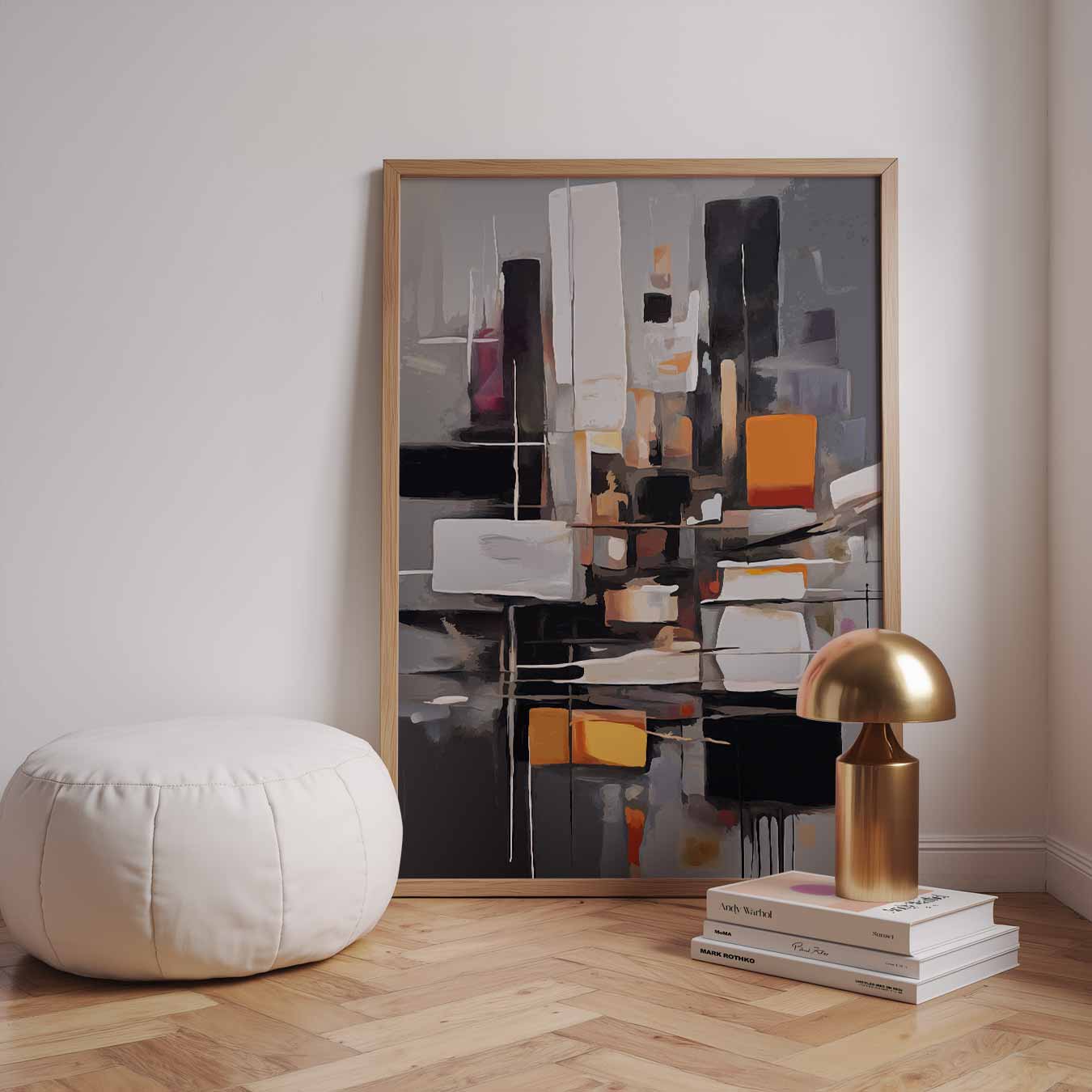 Moderne Abstracte Kunstposter-WallArtistic