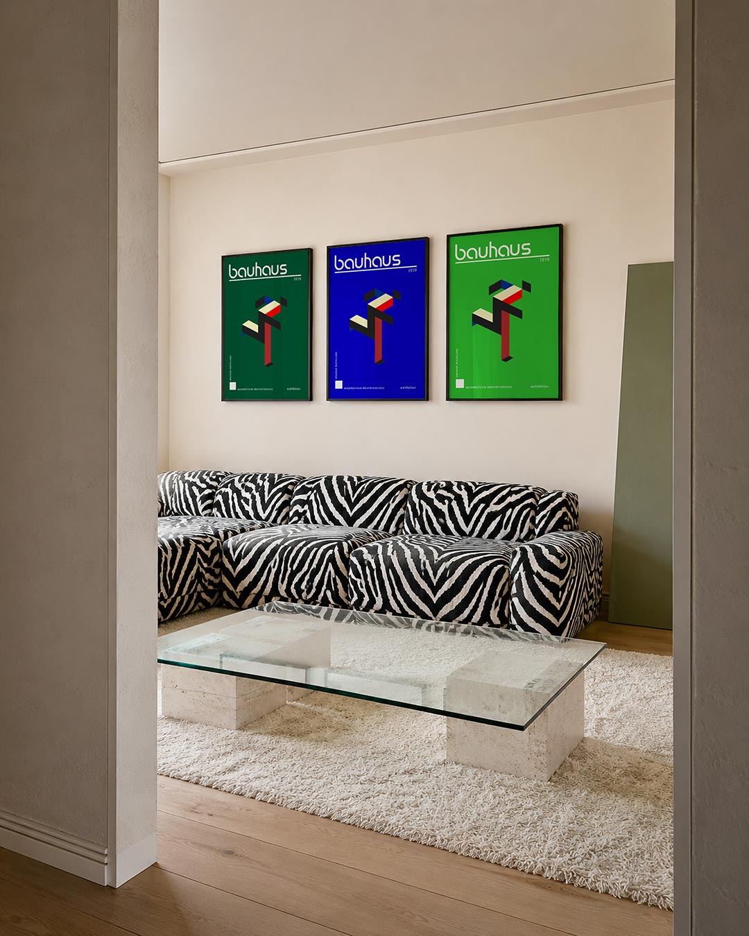 Kleur en lijnenspel Posterset