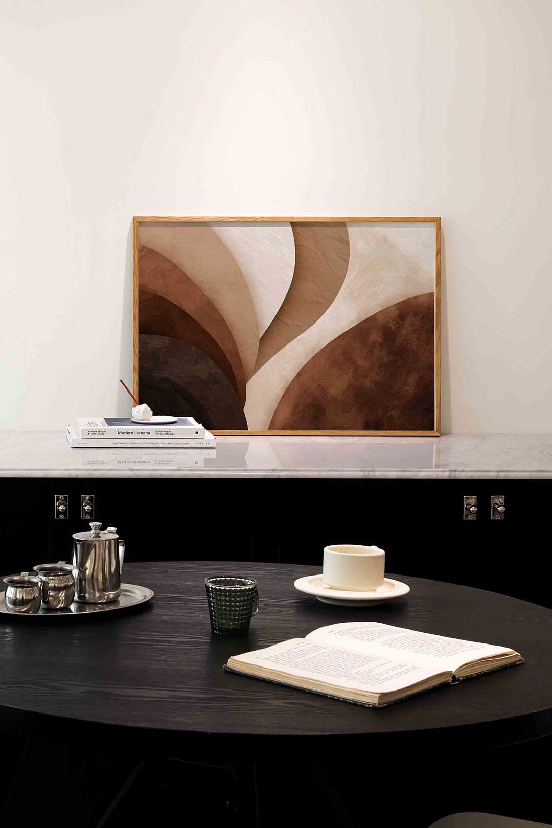 Abstracte vormen Poster