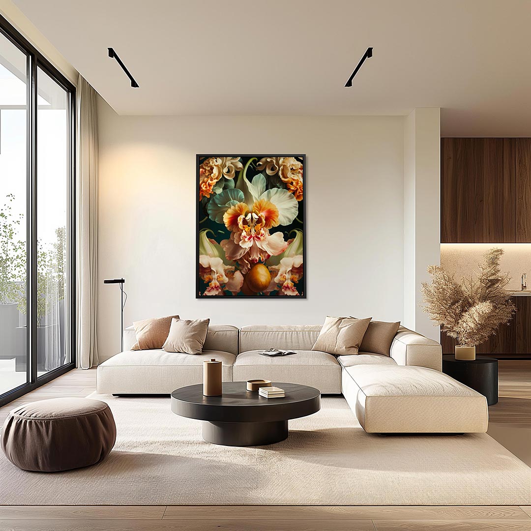 Florale fantasie Kunstwerk