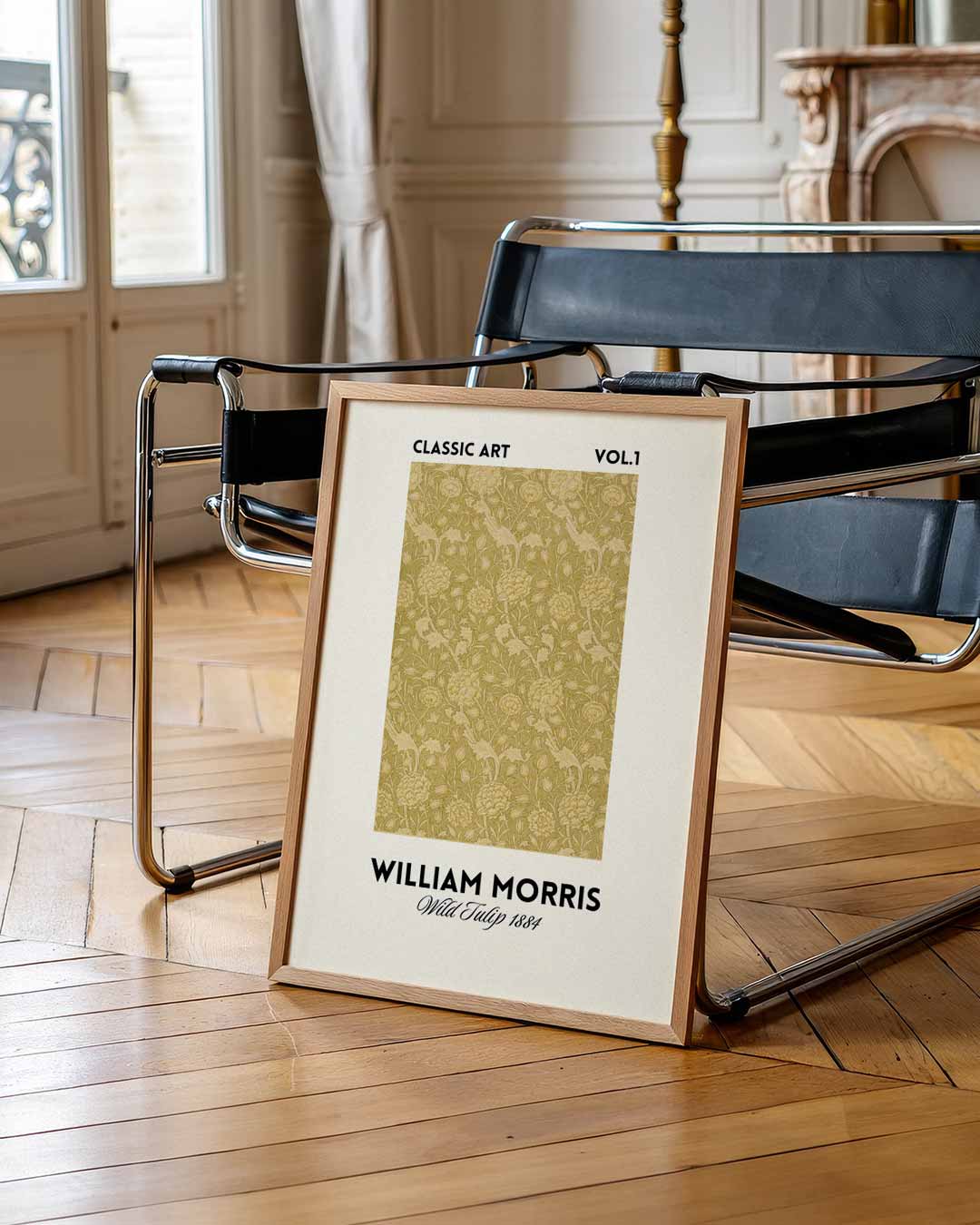 William Morris Wild Tulip 1884 Poster-WallArtistic