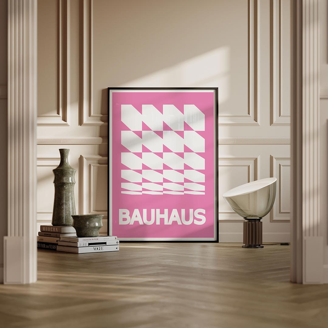 Vormritme en kleur Poster