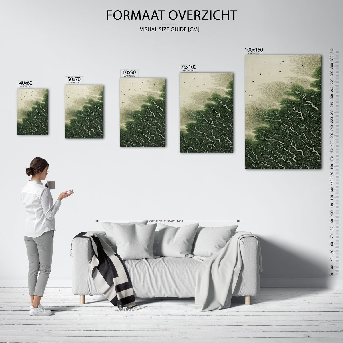 Natuurlijke patronen Kunstwerk