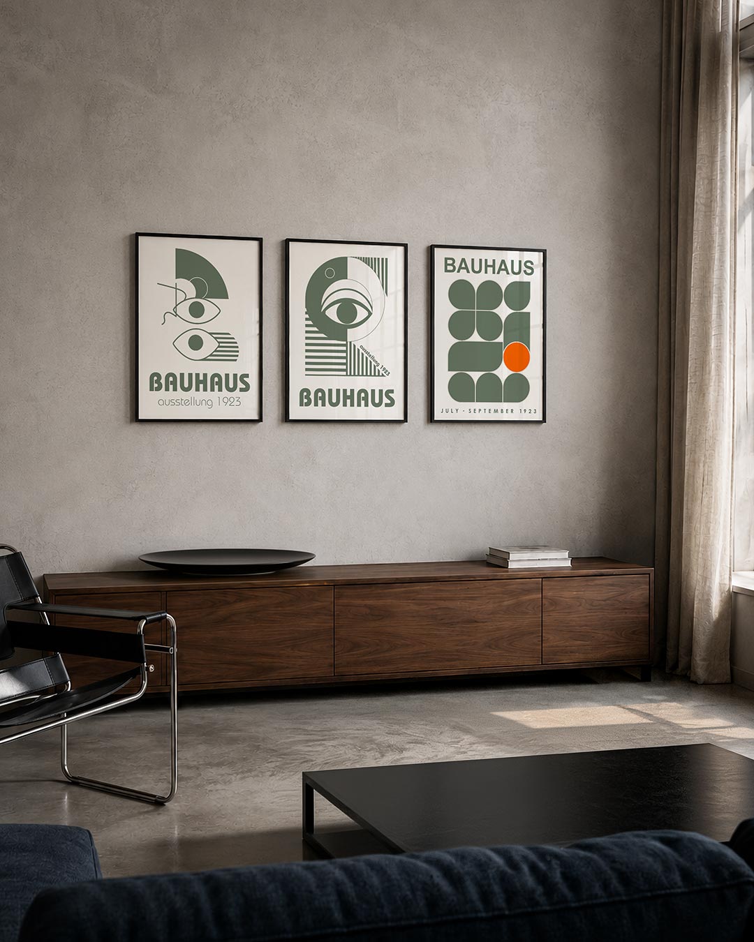 Vormen en ogen Posterset