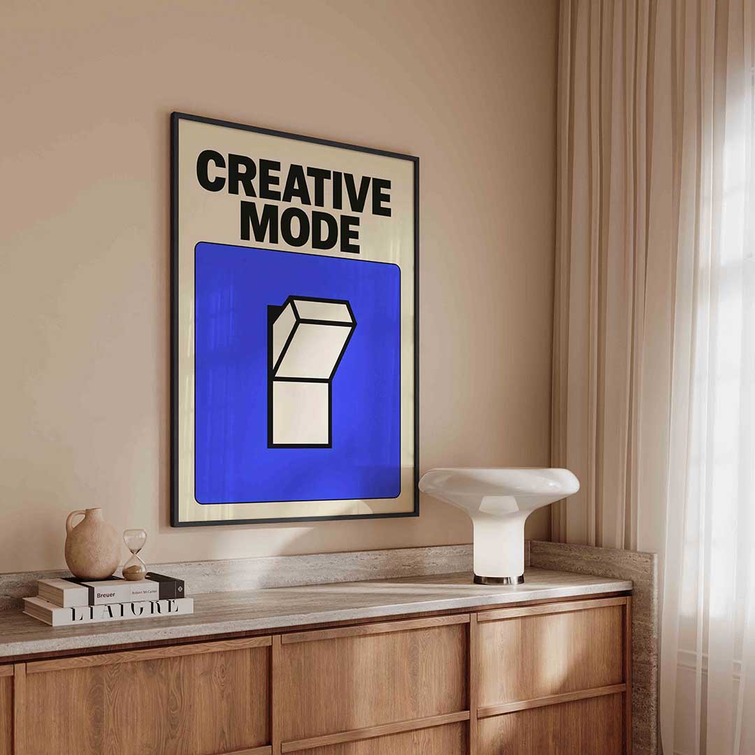 Creative mode Poster