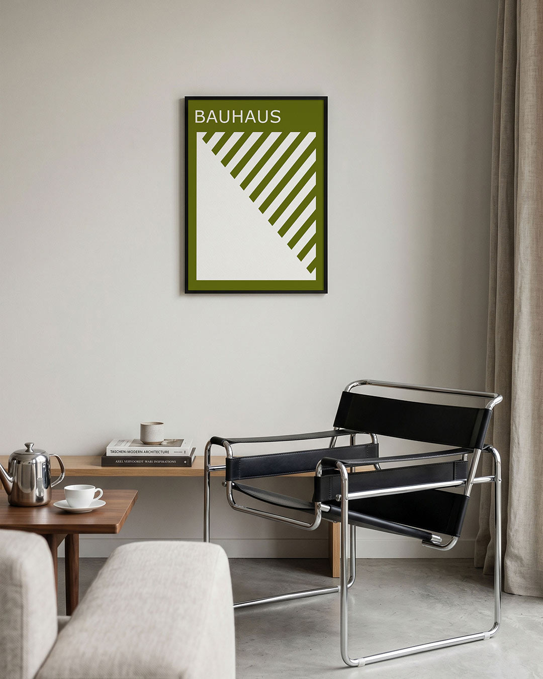 Diagonal lijnen Poster