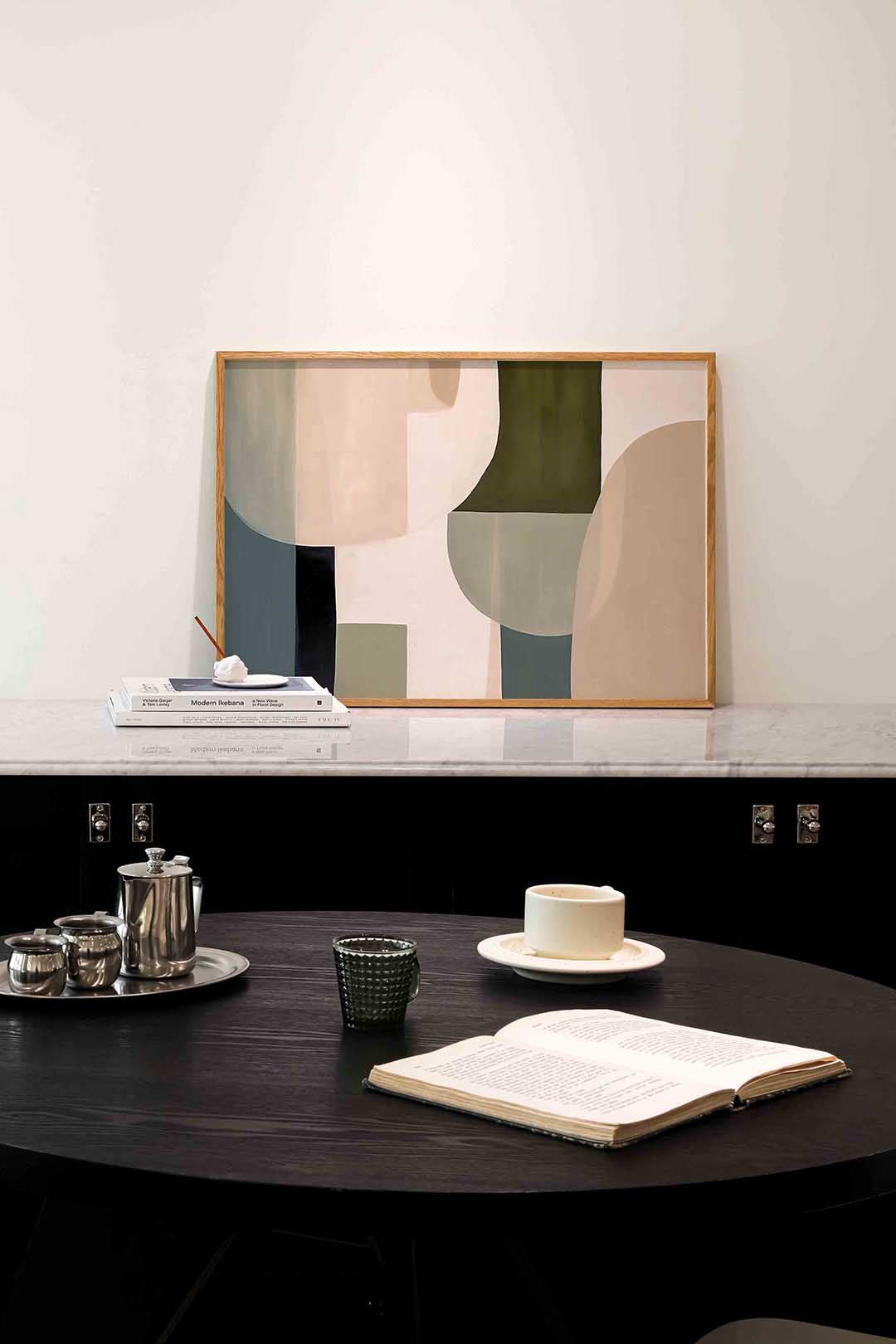 Abstracte vormen Poster