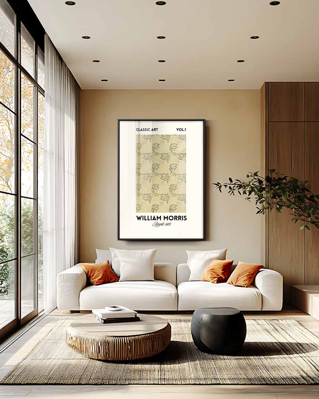 William Morris Klassiek Wanddecor Kunstwerk-canvas-dibond-plexiglas-wanddecoratie-WallArtistic