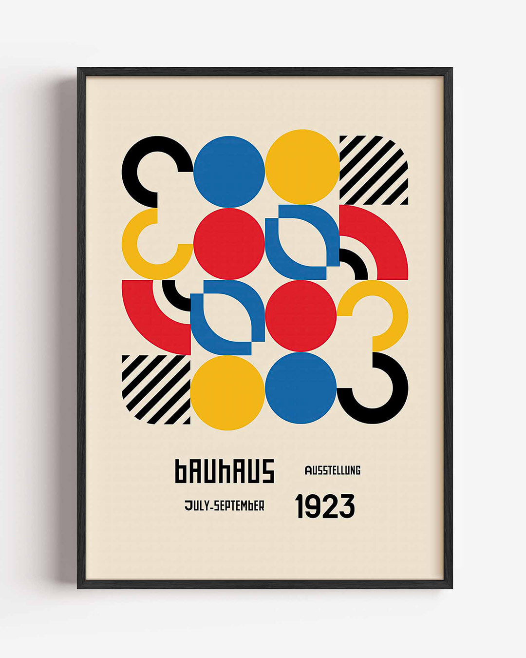 Vormen en kleurvlakken Poster