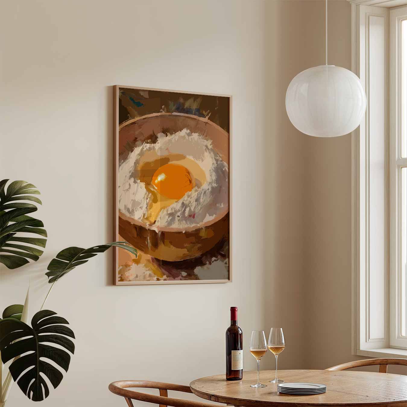 Kunstzinnige Keuken Momenten Poster-WallArtistic