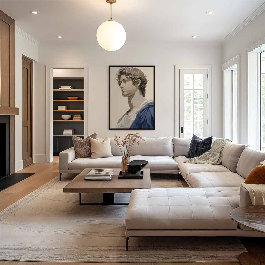 Klassieke Elegantie Kunstwerk-canvas-dibond-plexiglas-wanddecoratie-WallArtistic