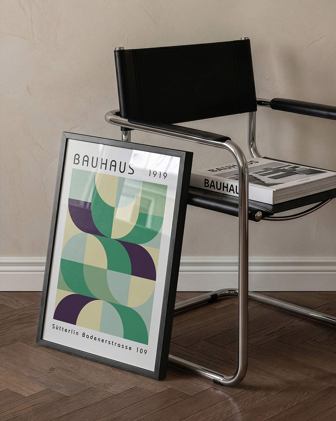 Vormritme en kleur Poster