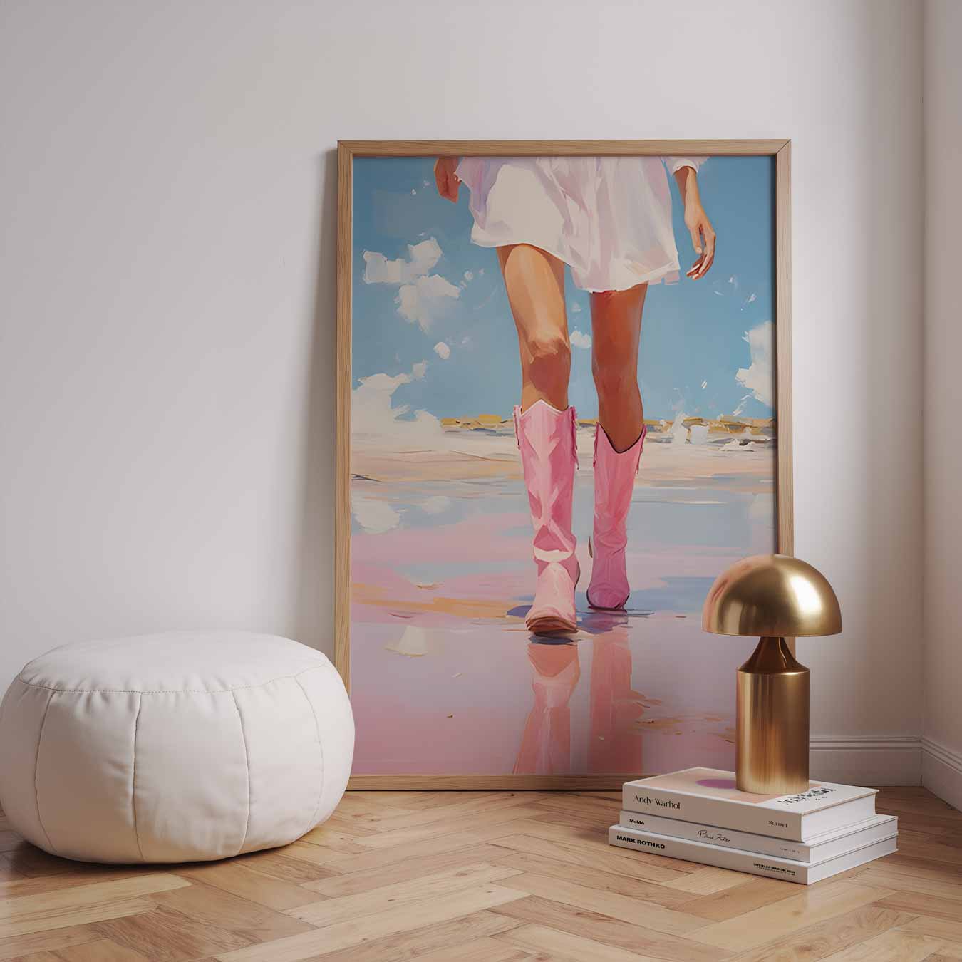 Vrolijke Dromen Wanddecoratie Poster-WallArtistic