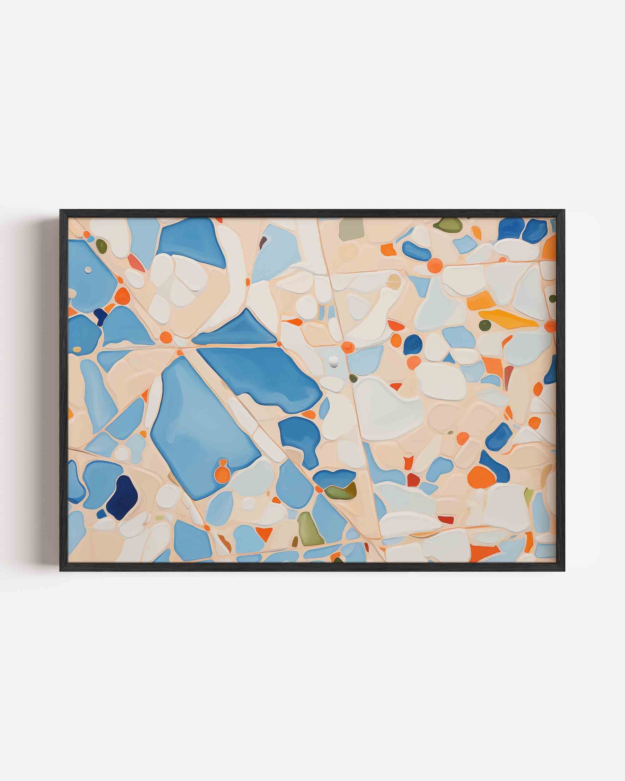 Abstracte vormen Poster