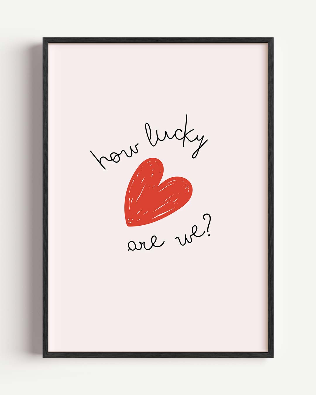 Liefdevolle Hart Poster-WallArtistic