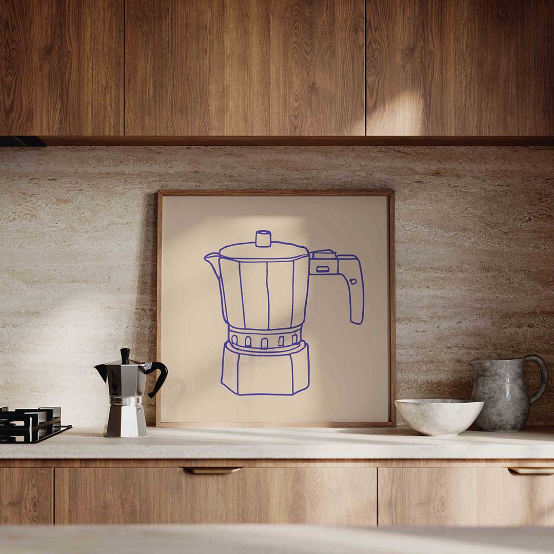 Koffiepot Poster