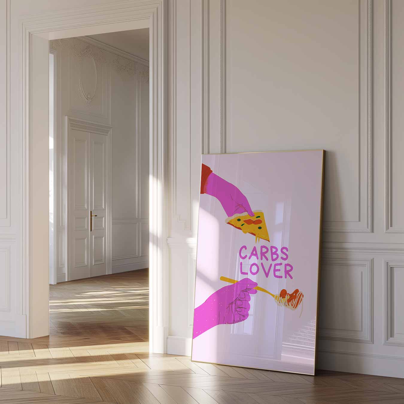 Carbs Lover Poster-WallArtistic