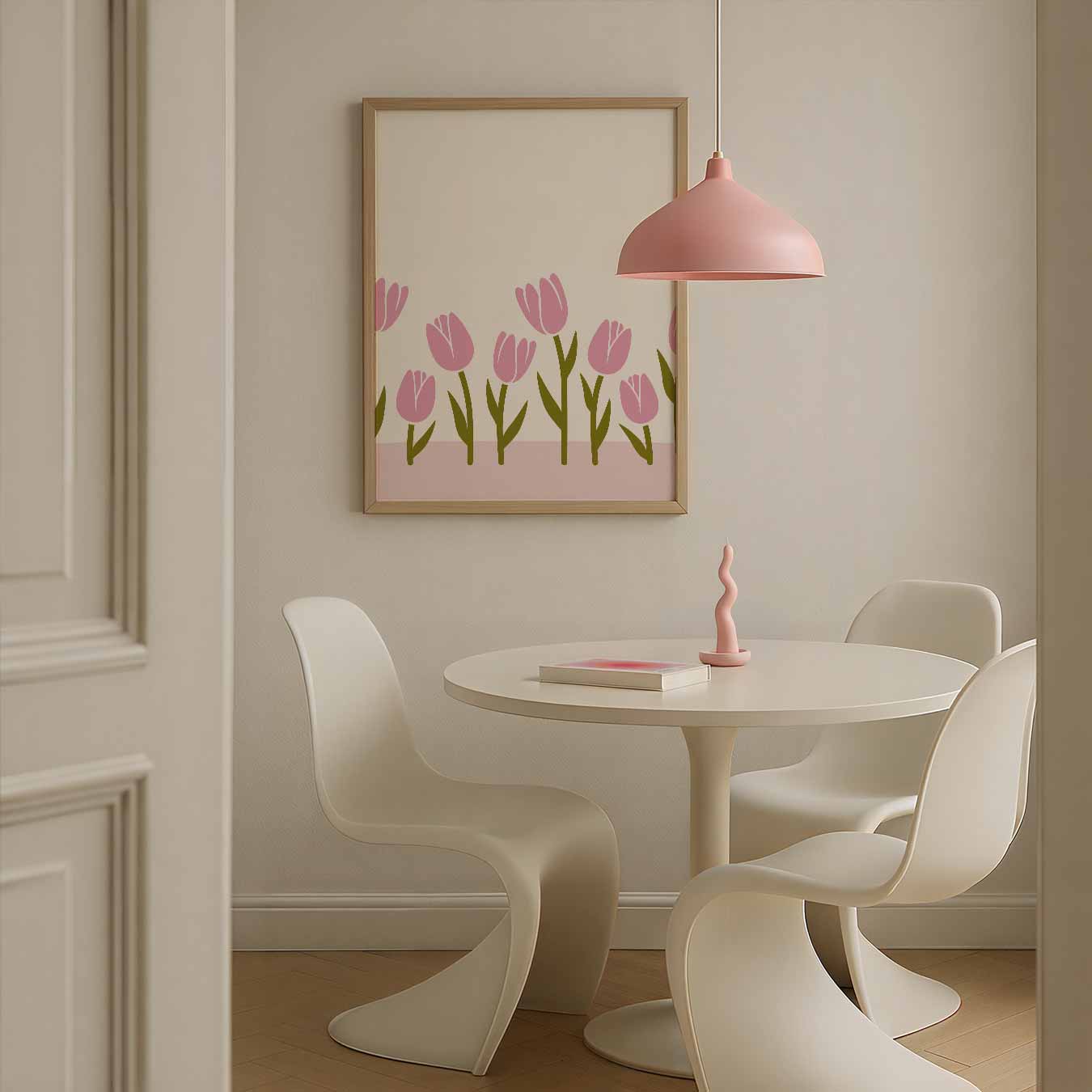 Tulpenliefde Poster-WallArtistic