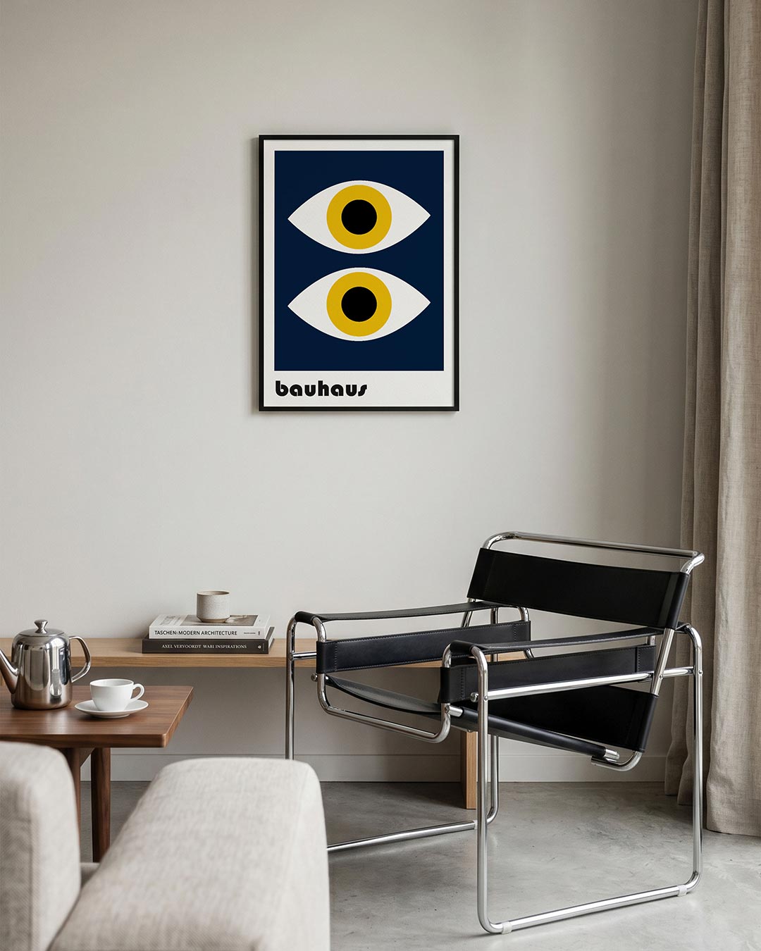 Oogvormen en kleur Poster