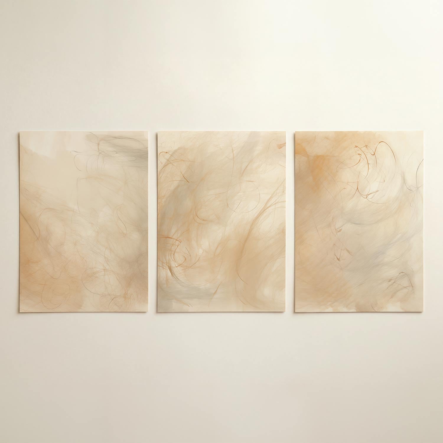 Zachte lijnenspel Posterset