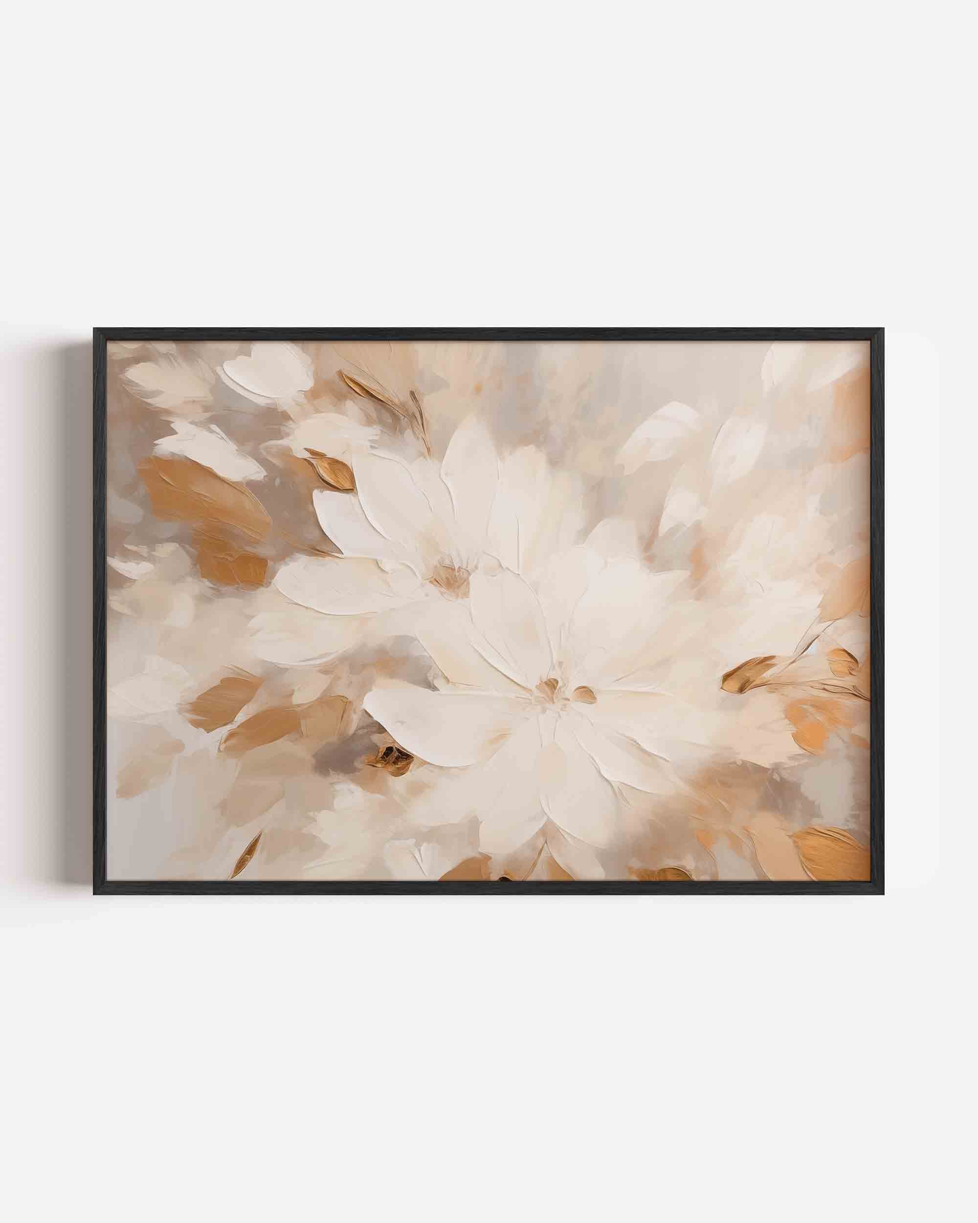 Bloemen en bladeren Poster