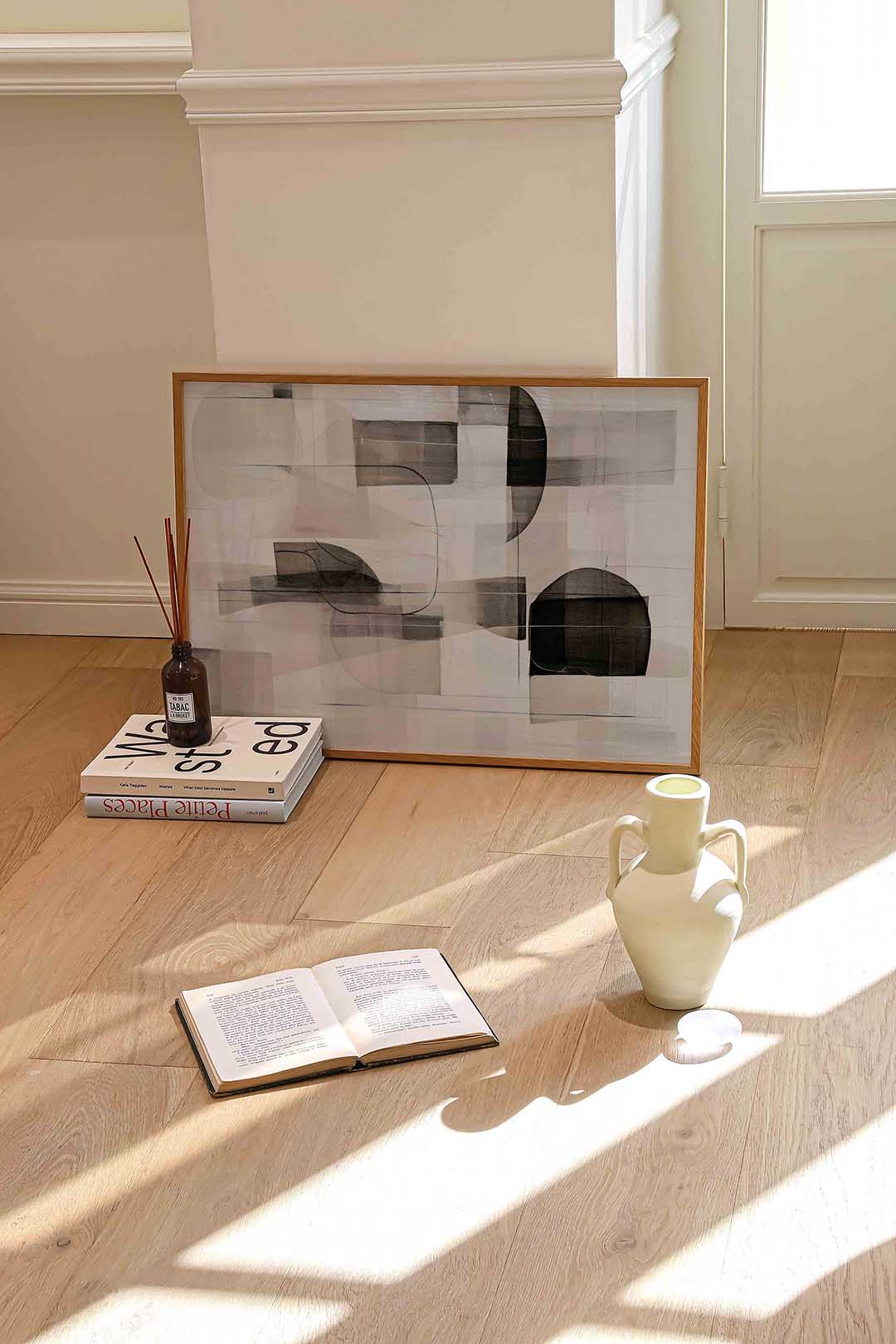 Abstracte vormen Poster