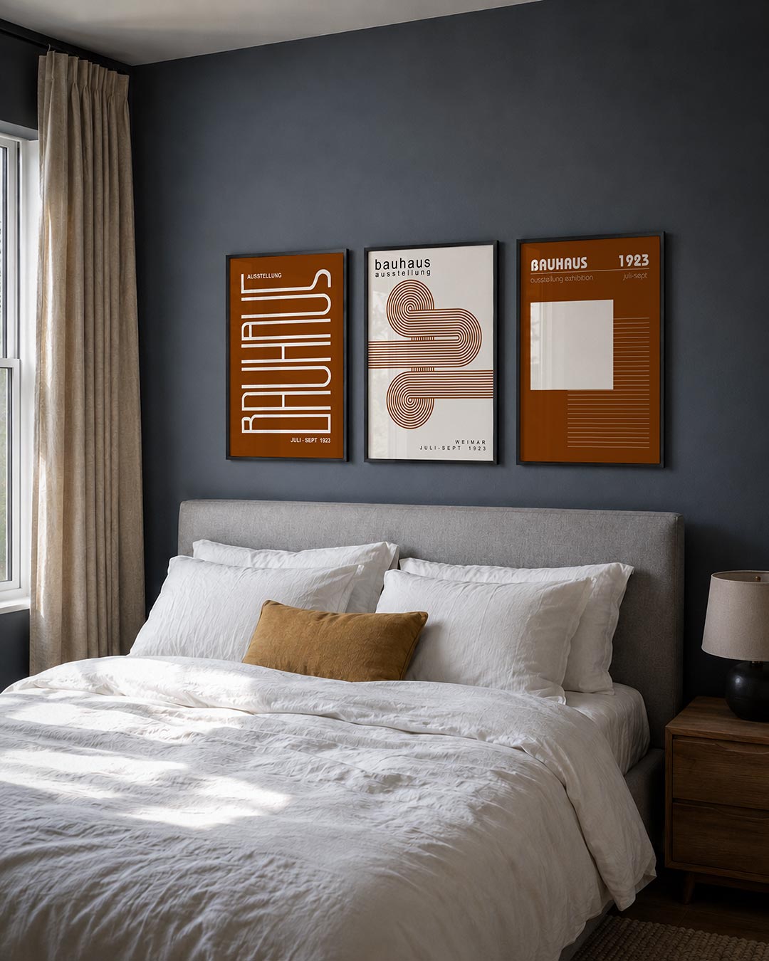 Lijnenspel en kleur Posterset