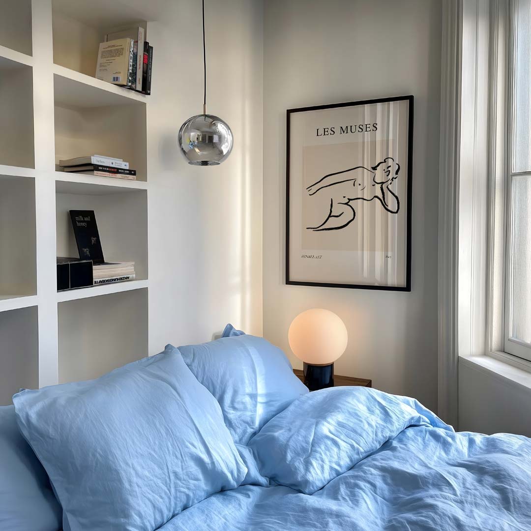 Les Muses Artistieke Poster-WallArtistic