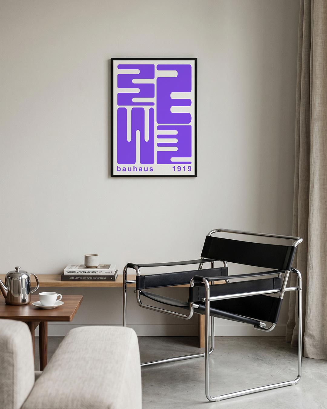 Vormritme en kleur Poster