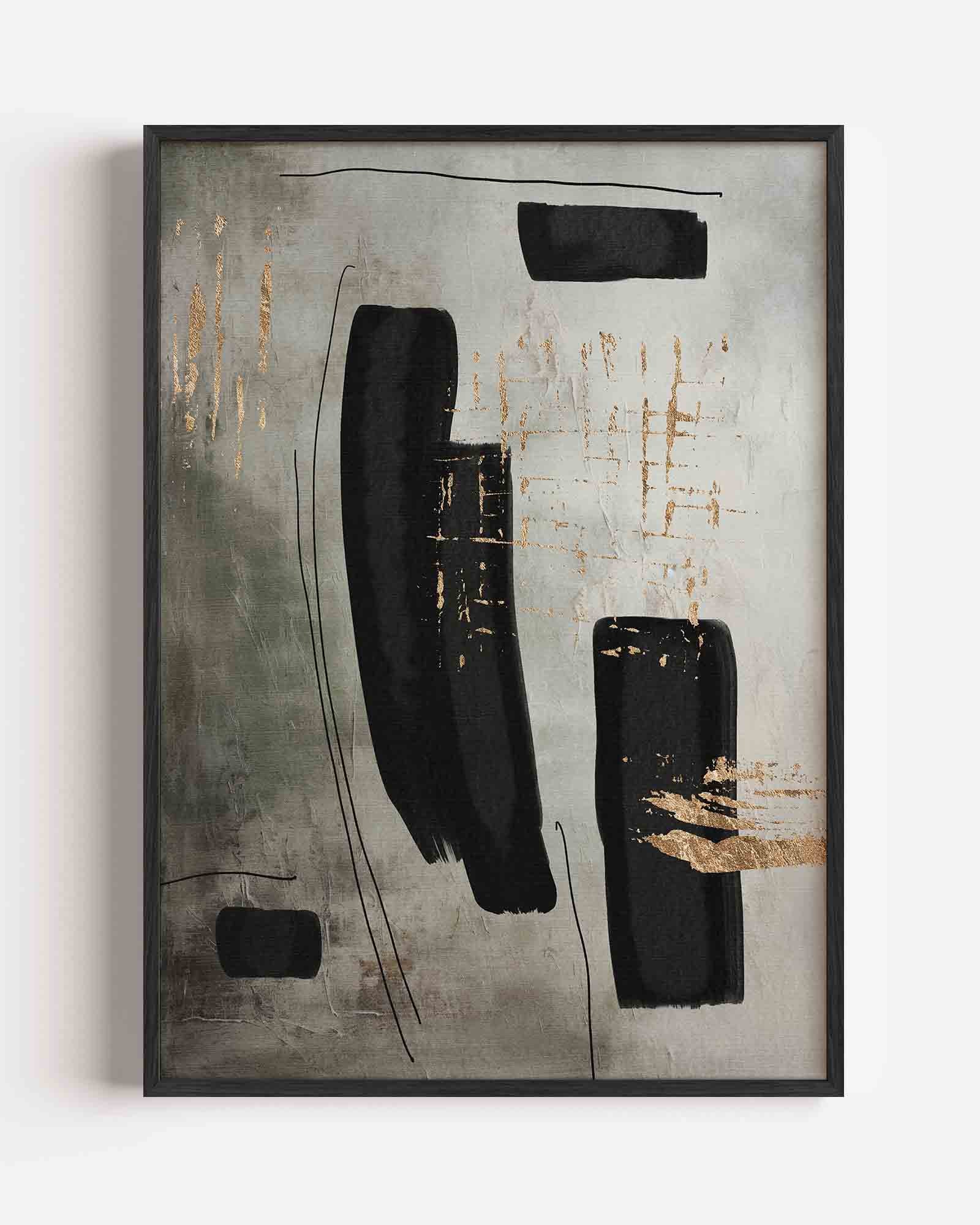 Abstracte vormen Poster