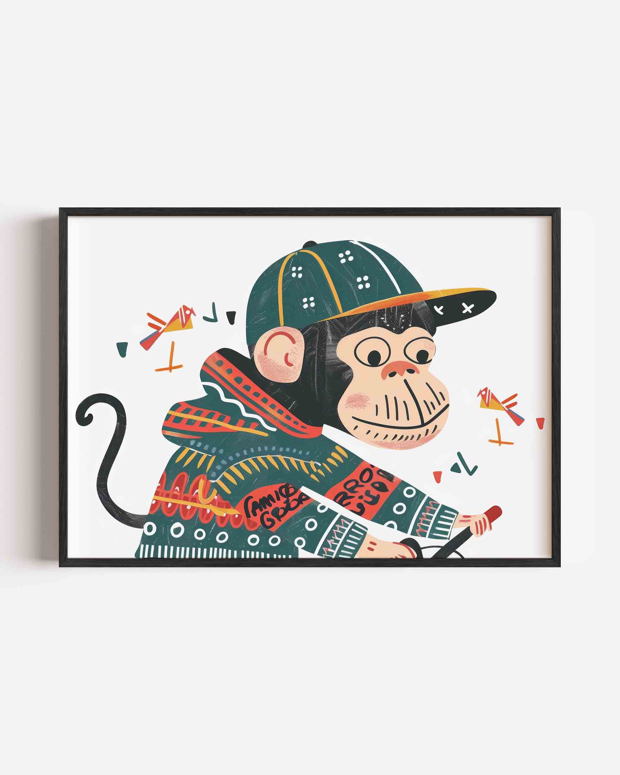 Aap met pet Poster