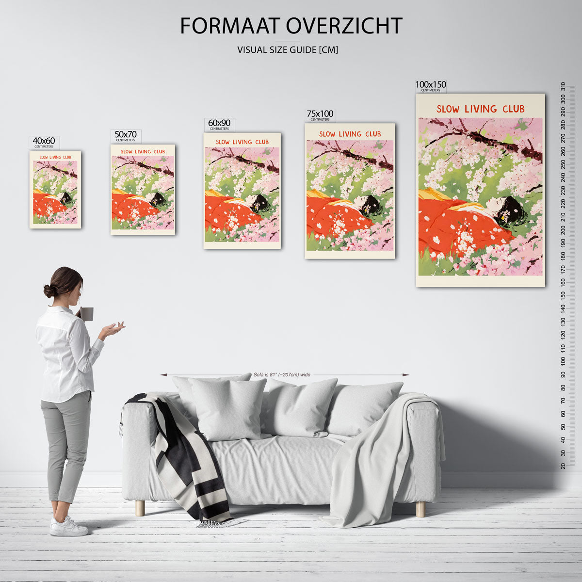 Dromerige bloesem Kunstwerk