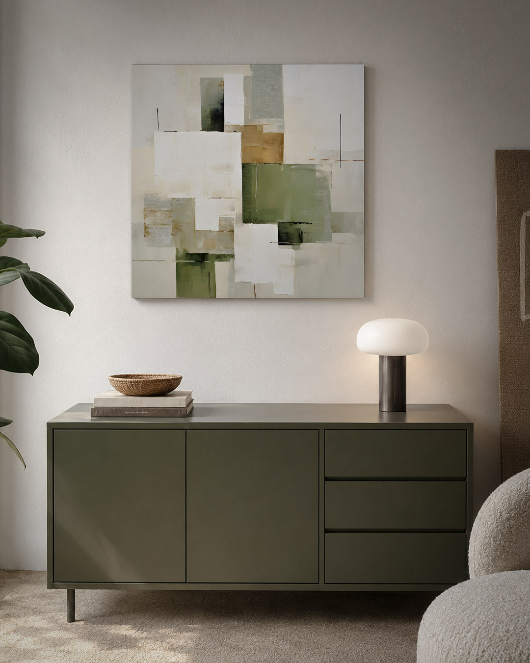 Geometrische vlakken Kunstwerk