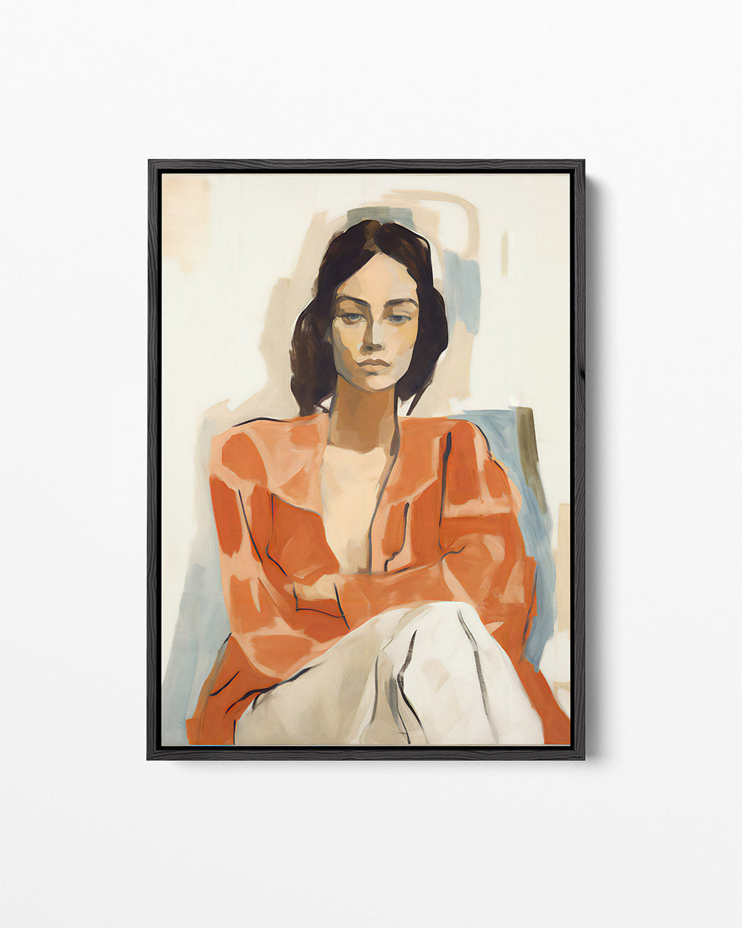 Vrouwelijk portret Kunstwerk
