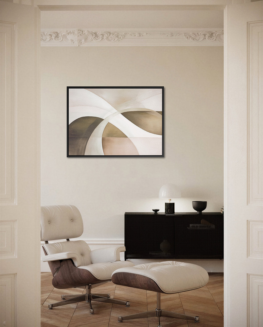 Organische vormen Kunstwerk