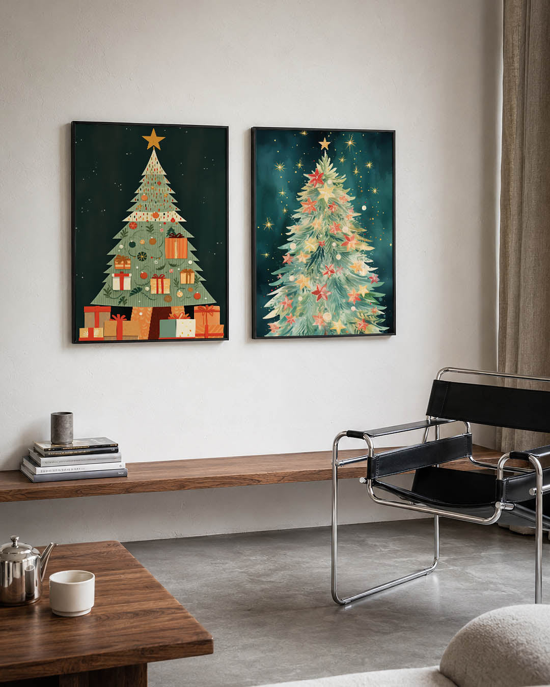 Feestelijke vormen Posterset