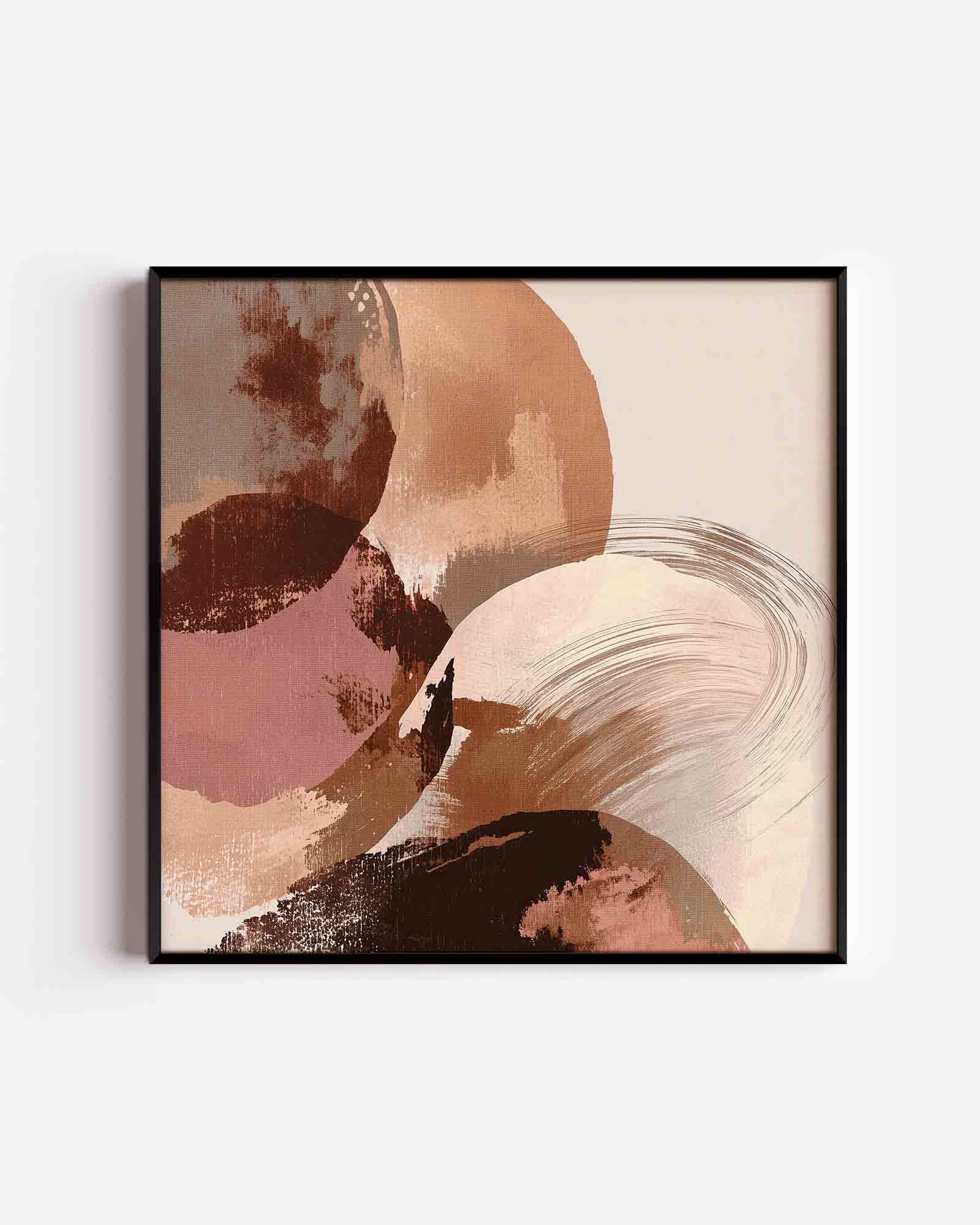 Abstracte vormen Poster