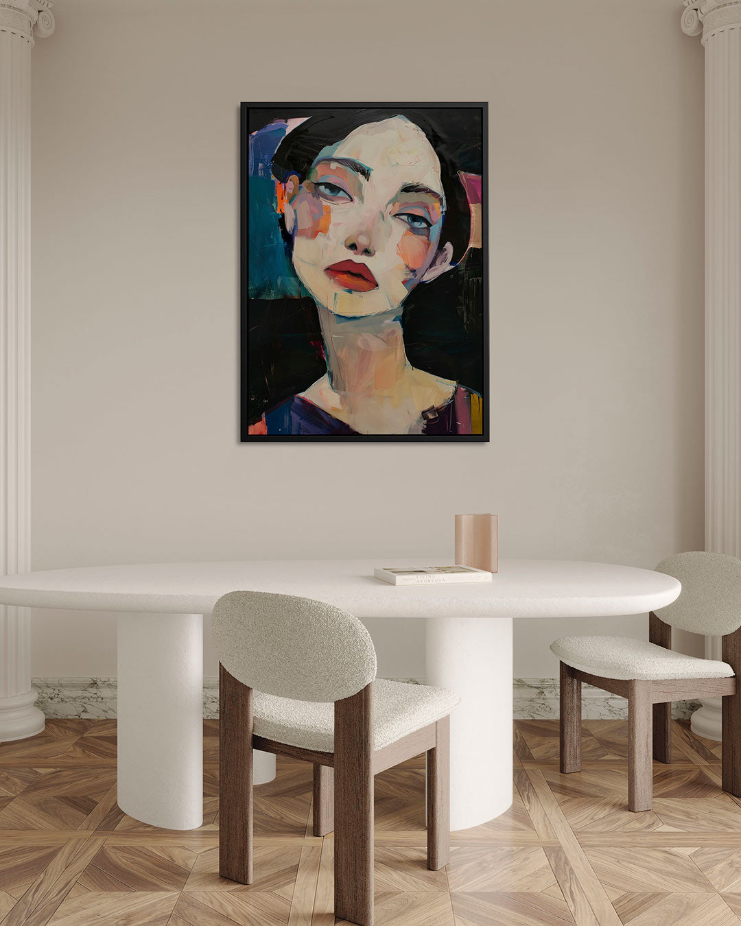 Portretstudie Kunstwerk