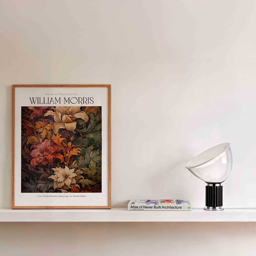 Bloemen en bladeren Poster