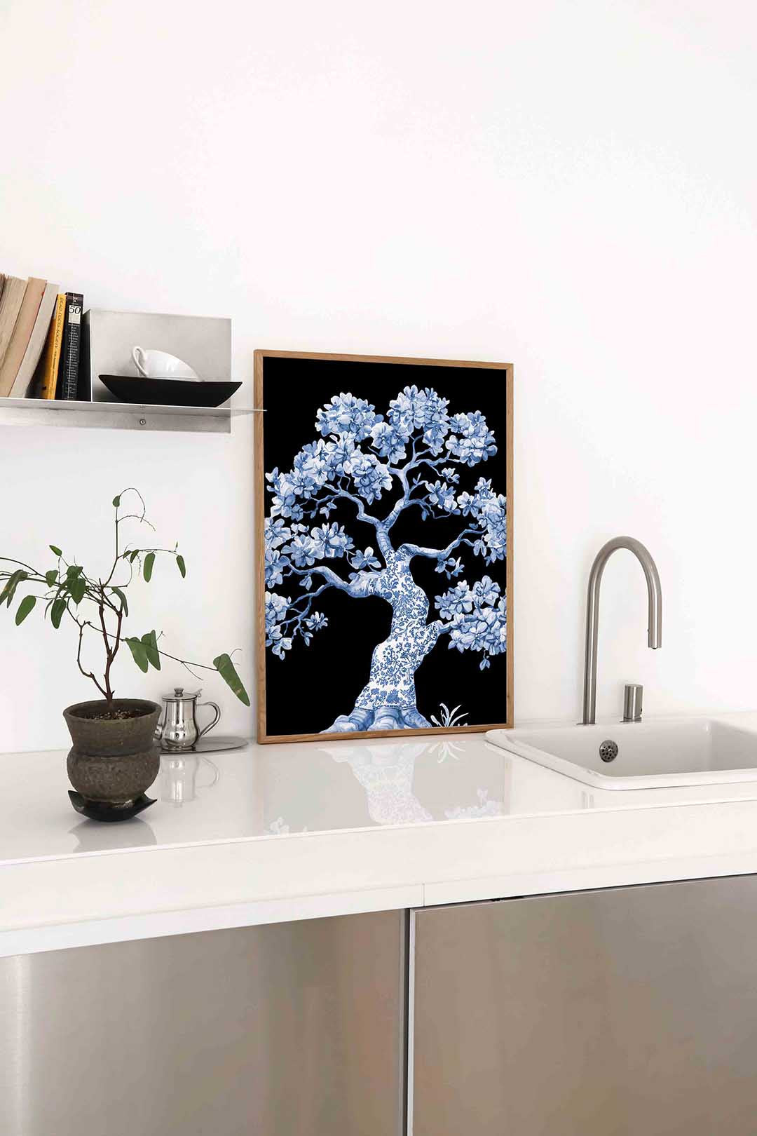 Bloeiende boom Poster