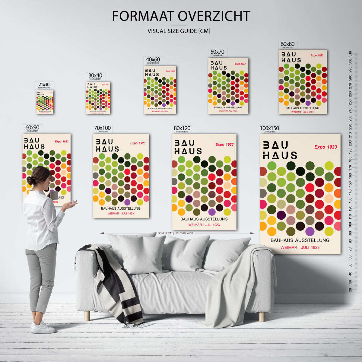 Vorm en kleur Poster