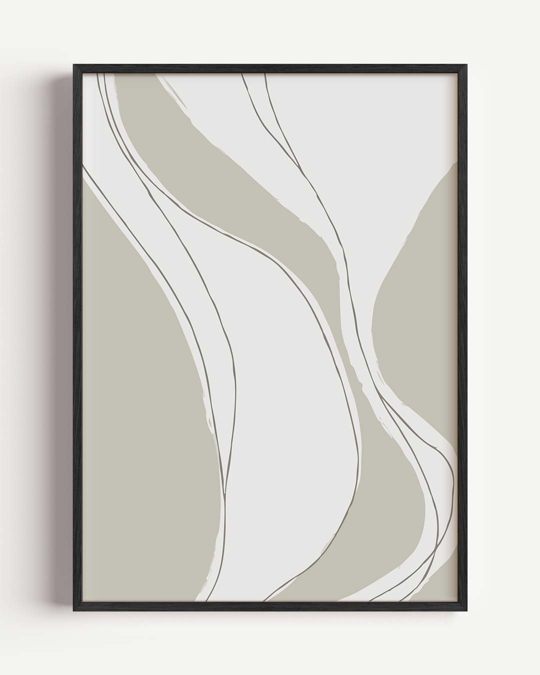 Natuurlijk Elegante Abstracte Poster-WallArtistic