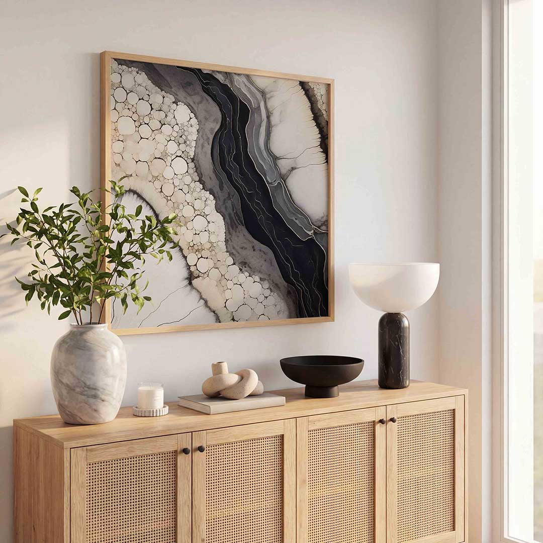 Abstracte vormen Poster